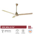 VENTILADOR DE TECHO KDK M56LG