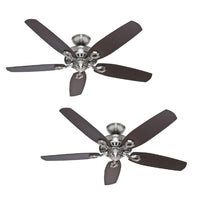 PACK X2  VENTILADOR TECHO BUILDERS ELITE 52