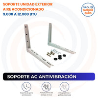 SOPORTE PARA AIRE ACONDICIONADO 9.000 a 12.000 Btu