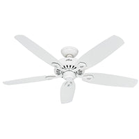 VENTILADOR DE TECHO HUNTER BUILDER ELITE BLANCO 52"