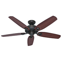 VENTILADOR DE TECHO HUNTER BUILDER ELITE BRONCE 52"