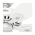 VENTILADOR DE TECHO HUNTER BUILDER ELITE BLANCO 52"