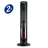 PACK X2 CHIMENEA ELECTRICA HTV 200R