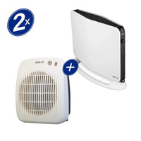 PACK CONVECTOR 2000W CO-DE 2000 +TERMOVENT VERTICAL HT-2018