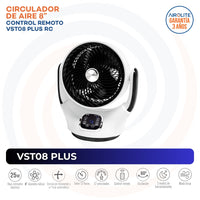 VENTILADOR SOBREMESA 8  VST08 PLUS R/C AIROLITE