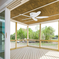 VENTILADOR DE TECHO HUNTER 52" MOD. LOW PROFILE WHITE