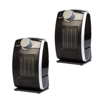 PACK X2 TERMOVENTILADOR CURVE BLACK