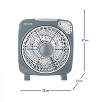 VENTILADOR PISO/MESA 12  C/R Y TIMER V12A5R AIROLITE