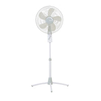 Ventilador de pedestal Airolite V16P6 16 pulgadas con ajuste de altura y diseño moderno
